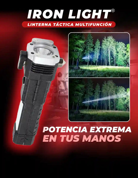 LINTERNA TACTICA IRON LIGHT [PV1-TIKTOK-IMPORTSGUATE]