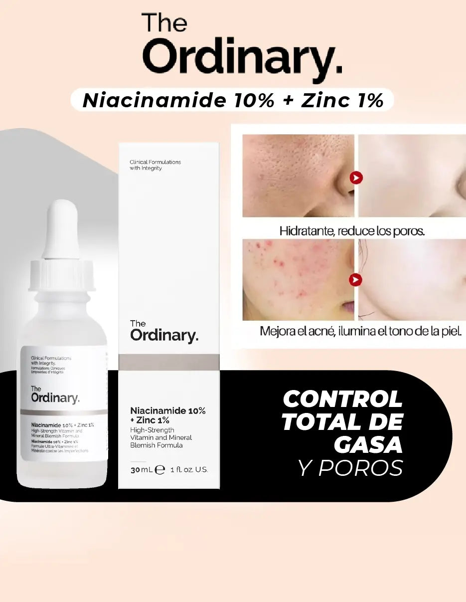 NIACINAMIDA + ZINC 1% SERUM THE ORDINARY [PV1-TIKTOK-IMPORTSGUATE]